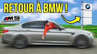 RECONSTRUIRE UNE BMW M5 ACCIDENTÉE PUIS LA RAMENER CHEZ BMW [upl. by Nolrak]