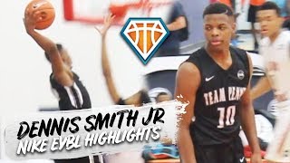 Dennis Smith Jr PLAYING IN THE EYBL  Team Penny Highlights in 2015 [upl. by Atimed]