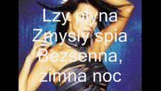 Edyta Górniak Dotyk karaoke  słowa [upl. by Ellehcit]