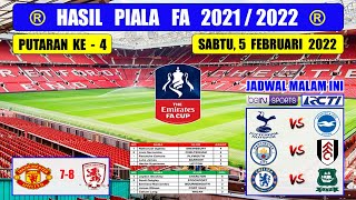 Hasil Piala FA 2022 Tadi Malam  MANCHESTER UNITED VS MIDDLESBROUGH FA CUP 2022 Putaran Ke 4 [upl. by Elena]