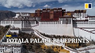 Three centuries old blueprints of Tibetan Potala Palace revealed [upl. by Eninnej]