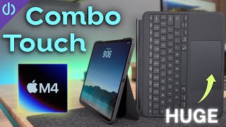 Logitech Combo Touch for M4 iPad Pro BIG changes [upl. by Angelina]