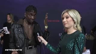 Rickey Thompson Red Carpet Interview  Streamy Awards 2019 [upl. by Krebs]