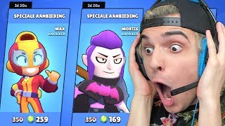 ik moet alles in de brawl stars winkel kopen challenge😱💶 [upl. by Esetal]