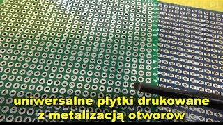 Uniwersalne płytki drukowane PCB do lutowania [upl. by Aniham]