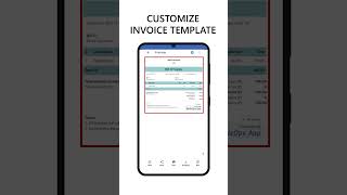 Customize Invoice Templates in few clicks  BizOps App [upl. by Lenahs]