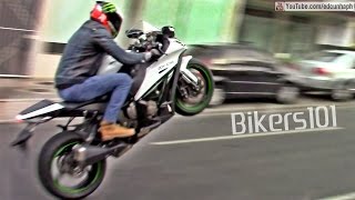 BIKERS 101  Best Street Superbikes Sounds amp Wheelies in 60fps [upl. by Elamor491]