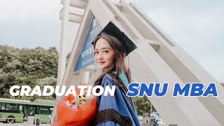 graduation day at Seoul National University 👩‍🎓🇰🇷  서울대학교 MBA [upl. by Horter]