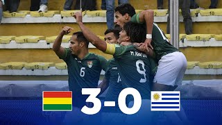 Eliminatorias  Bolivia 30 Uruguay  Fecha 14 [upl. by Chev]