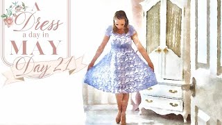 Dear dressmaker I long for lovely lengths  A Dress A Day in May Day 21 [upl. by Aivle552]