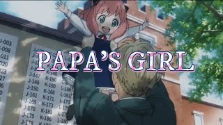 Papas Girl SpyXFamily Edit [upl. by Opal]