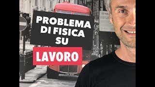 FISICA in UN MINUTO Problemi fisica 1 fisica problemi ENERGIA E LAVORO FISICA [upl. by Schnur]