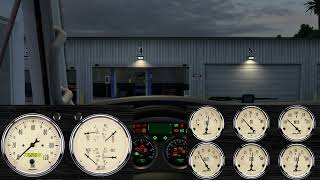 ATS amp ETS2 AutoMeter Antique Gauge set for SimHub [upl. by Astrea]