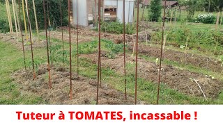 Tuteur aÌ€ TOMATES garanti aÌ€ vie [upl. by Karil]