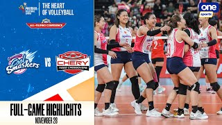 Creamline vs Chery Tiggo highlights  2023 PVL AllFilipino Conference  Nov 28 2023 [upl. by Vivien]