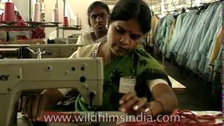 Garment factory and fashion textile manufacturing  Make in India [upl. by Ban]