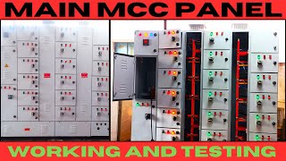 ⚡⚡  Main MCC Panel Working And Testing video in Telugu  ⚡⚡ [upl. by Persas]