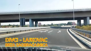 Divci  Lajkovac Brza saobraćajnica FotoVoja Valjevo [upl. by Booze257]