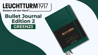 Leuchtturm1917 Bullet Journal Edition 2  Green 23 [upl. by Greenwood]