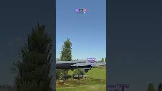 Crash Landing a nuke on the battlefield warthunder warthundermoments [upl. by Etterrag]