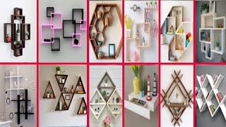 creative wooden idea  latest wooden shelves design idea best​ interiordesign​ [upl. by Leggett]