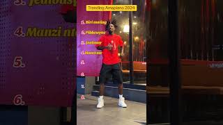 Trending amapiano 2024 official dance by official lhorray [upl. by Fulmis]