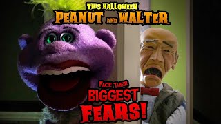 This HALLOWEEN Peanut and Walter face their biggest fears  JEFF DUNHAM [upl. by Natsrik]