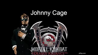 Mortal Kombat Deadly Alliance PS2  Johnny Cage Arcade [upl. by Gnilrad409]