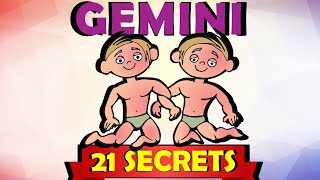 Gemini Personality Traits 21 SECRETS [upl. by Emmey105]