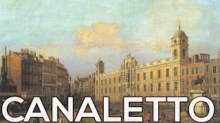 Canaletto A collection of 157 paintings HD [upl. by Annaerb]