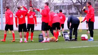 Mainz 05 Training 1322014 [upl. by Neille640]