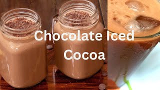 💯എളുപ്പത്തിലൊരു ചോക്ലേറ്റ് കോൾഡ് കൊക്കോ Chocolate Iced Cocoa recipe viral trendingvideo ep197 [upl. by Zerdna]