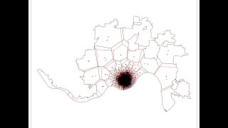 Centroidal Voronoi Tesselation of an Irregular Polygon [upl. by Lurette]