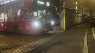 London Buses at Camberwell Q Garage [upl. by Enaj]