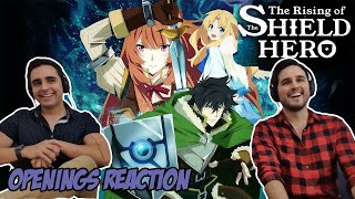 THE RISING OF THE SHIELD HERO Openings 12 REACTION  Brothers Reaction [upl. by Myrt]