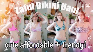 Zaful Bikini TryOn Haul 2020 [upl. by Eglanteen]