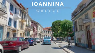 IOANNINA  GREECE  GR  2022  driving tour  day [upl. by Ihculo]