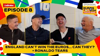 ENGLAND CANT WIN THE EUROS CAN THEY  RONALDO TEARS  Open Goal Euros Podcast Ep 8 [upl. by Oiluarb]