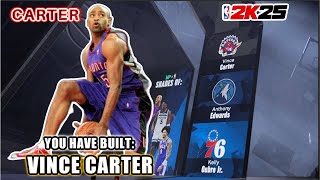 Best PRIME VINCE CARTER BUILD on NBA 2K25 [upl. by Dermot]