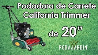 Podadora de Carrete California Trimmer de 20quot Modelo RL207H [upl. by Oahc]