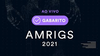 Correção completa da prova da AMRIGS 2021 [upl. by Ahsias330]