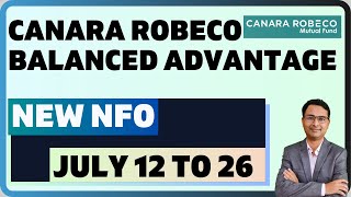 NEW NFO Canara Robeco Balanced Advantage fund NFO 2024  Canara robeco balanced fund 2024 [upl. by Tome]