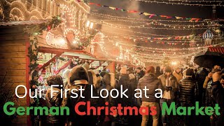 Our FIRST Look at the German Christmas Markets in Hamburg Germany  Travel Vlog [upl. by Jeffrey]