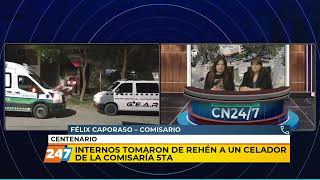 Internos tomaron de rehén a un celador  Félix Caporaso  Noticiero Central [upl. by Okihcim162]