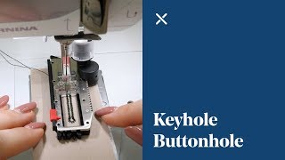 How To Keyhole Buttonhole [upl. by Bresee]