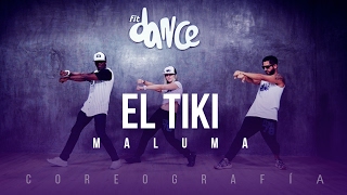 El Tiki  Maluma  Coreografía  FitDance Life [upl. by Mauceri]