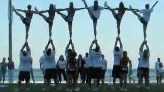 Northwestern Coed  NCA 2006 Stunt Practice [upl. by Relly439]