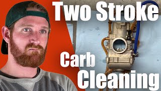 How To Clean A Two Stroke Motorcycle Carburetor 🏍🛠 [upl. by Keary355]