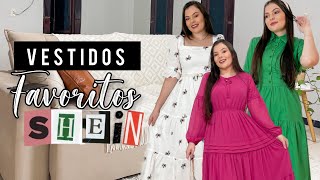 OS VESTIDOS MAIS LINDOS QUE JÁ PEDI NA SHEIN versão moda evangélica modesta ✨ [upl. by Yeslehc]