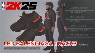 HOW TO MAKE Balenciaga quotTRACKSquot in NBA2K25 NBA 2K25 Shoe Creator [upl. by Annaj]